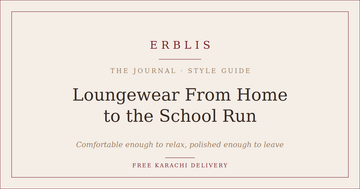 Erblis loungewear styled from home to the school run
