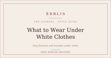 Erblis guide to what to wear under white clothes without it showing