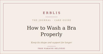 Erblis guide to how to wash a bra properly without ruining it